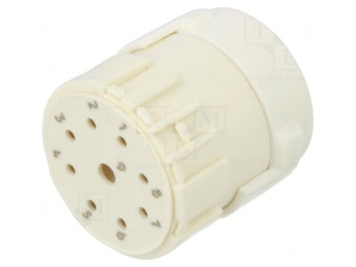 Conector M23 9 Pin Mamă Crimpat foto