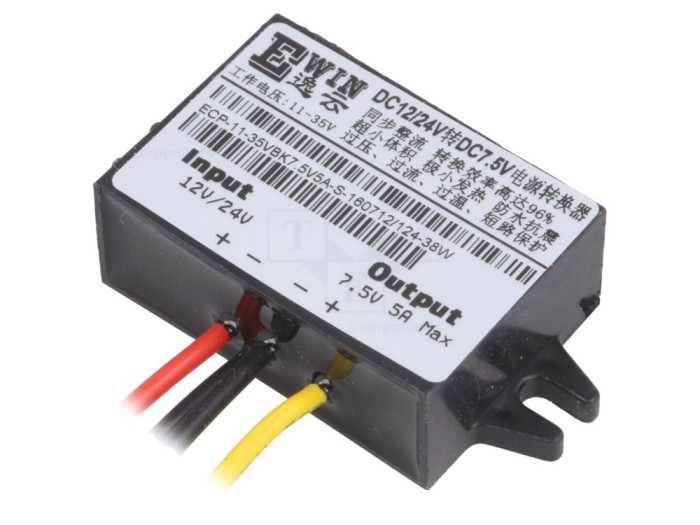 Convertor Step Down 7.5V 5A 96%