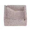 Scrumiera patrata din ceramica, Model granit, 11.5x4 cm, ATU-084056, Oem