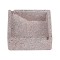 Scrumiera patrata din ceramica, Model granit, 11.5x4 cm, ATU-084056