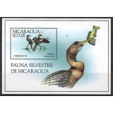 NICARAGUA 1994 FAUNA PASARI ACVATICE
