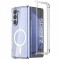 Husa MagSafe pentru Samsung Galaxy Z Fold5 F946, Techsuit, Shockproof, Transparenta