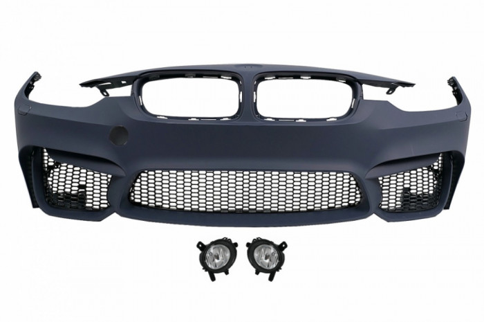 Bara Fata cu Proiectoare de Ceata BMW Seria 3 F30 F31 (2011-2019) M3 Design Performance AutoTuning