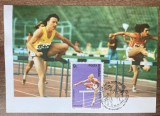 C12 - maxima Romania - tematica sport - atletism 1 - prima zi a emisiunii sau expozitii