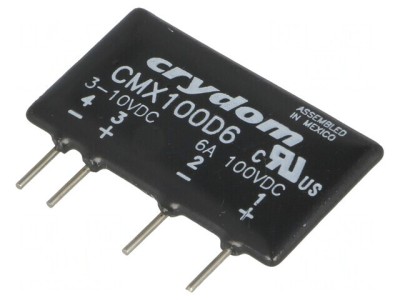 Releu Semiconductor 3-10VDC 6A 0-100VDC THT SIP foto
