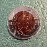 Proba 500 lei 1999 eclipsa bimetal cupru