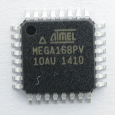 8-BIT MCU, 16K FLA, 1,8-5,5V, TQFP32 TYP:ATMEGA168PV-10AU ATMEGA168PV-10AU MICROCHIP