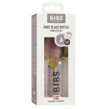 Set complet biberon din sticla anticolici Bibs 110 ml Woodchuck