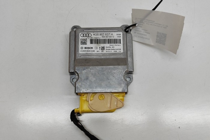 Senzor de accelerație AUDI A6 Avant 4G5, C7, 4GD 2015 OEM: 4G0907637H,4G0907637D,0265020246 31459302