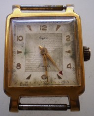 K.277 CEAS TANK MECANIC UNISEX SURA 15 JEWELS URSS Сура часы