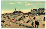 AD 1023 C. P. VECHE-SWINEMUNDE - BLICK VOM DAMENBAD NACH DEM KURHAUS, Necirculata, Polonia, Printata