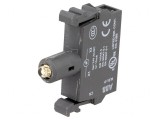 Iluminare LED Frontală 22mm 24VAC Galbenă