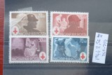 TS21 - Timbre serie Ungaria - Magyar posta 1944 Mi749-752