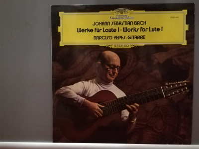 Bach &amp;ndash; Works For Lute (1974/Deutsche Grammophon/RFG) - VINIL/ca Nou (NM+) foto