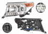 Far Toyota Land Cruiser V8 (Fj200), 01.2012-08.2015, fata, Stanga, xenon; cu LED daytime running light; D4S+HB3+LED+WY21W; electric; fara unitate con