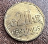C50 - Moneda foarte veche - Peru - 20 centimos 2008