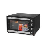 Cuptor electric Zilan ZLN3480 cu ventilator, Putere 2500W, Capacitate 80L, Timer, Geam dublu, Termostat reglabil, Temperatura maxima 250 grade C