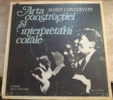 10 LP BOX SET: MARIN CONSTANTIN - ARTA CONSTRUCTIEI SI INTERPRETARII CORALE (CORUL MADRIGAL) [1983 / ELECTRECORD ST-EXE 02265-02274]