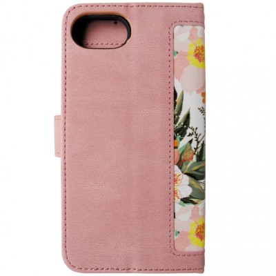 Husa tip carte cu stand roz multicolor pentru Apple iPhone 16e (SE 4 2025) foto