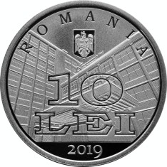 Moneda argint 75 de ani de la infiin?area Universitatii de Vest Timisoara !! foto