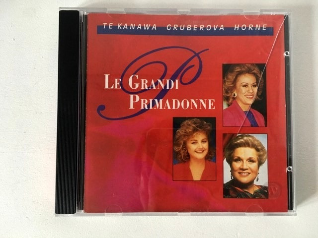 * CD muzica: Le Grandi Primadonne, Te Kanawa, Gruberova, Horne