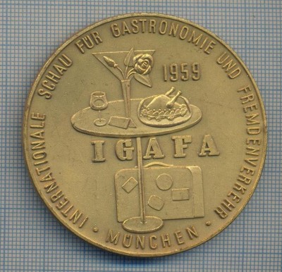 AX 121 MEDALIE -PENTRU PERFORMANTE REMARCABILE - GASTRONOMIE SI TURISM 1959 foto