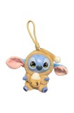 Cumpara ieftin Figurina LaBubu Stitch de plus, moale si pufos, maro, 20cm