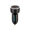 Alim. auto Spacer USB-A&amp;C 17W negru