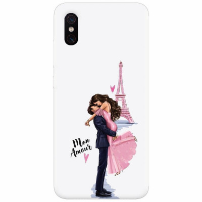 Husa silicon pentru Xiaomi Mi 8 Pro, Paris Love Mon Amour foto