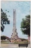 Bnk cp Guinea Bissau - Monumentul Esforco da Raca - uzata, Circulata, Printata
