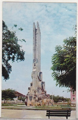bnk cp Guinea Bissau - Monumentul Esforco da Raca - uzata foto