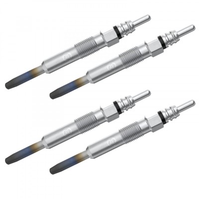 Set 4 bujii incandescente Bosch pentru Audi 80, 100, A3, A4, A6, Ford Galaxy I, Skoda Fabia, Octavia, VW Bora, Golf, Passat LT, Polo 1.9 foto