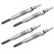 Set 4 bujii incandescente Bosch pentru Audi 80, 100, A3, A4, A6, Ford Galaxy I, Skoda Fabia, Octavia, VW Bora, Golf, Passat LT, Polo 1.9