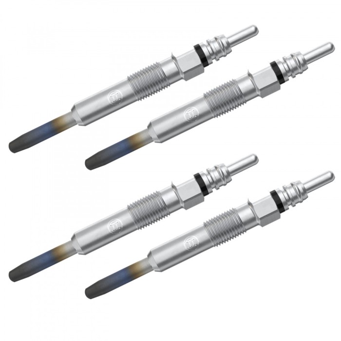 Set 4 bujii incandescente Bosch pentru Audi 80, 100, A3, A4, A6, Ford Galaxy I, Skoda Fabia, Octavia, VW Bora, Golf, Passat LT, Polo 1.9