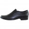 Pantofi eleganti barbati piele naturala - Pieton negru - Marimea 43