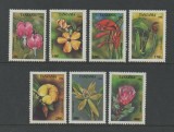 TANZANIA, FLORI - SERIE COMPLETĂ MNH, Nestampilat