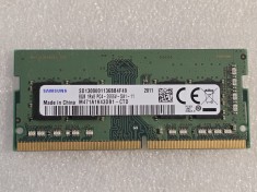 Memorie RAM laptop Samsung 8GB DDR4 PC4-2666V SODIMM M471A1K43DB1-CTD