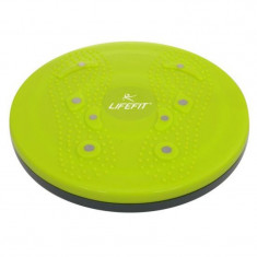 Disc rotativ pentru masaj DHS, 25 cm, PVC, magnetic, Verde foto