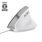 Mouse Trust Bayo II, 2400 DPI, Alb