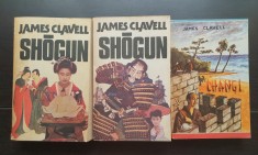 2 titluri JAMES CLAVELL: Shogun (2 vol.) * Changi