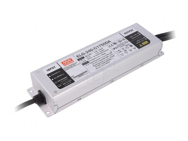 Alimentator LED 240W DALI 69-137VDC