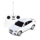 MASINA CU TELECOMANDA BMW X6 ALB CU SCARA 1 LA 24 SuperHeroes ToysZone, Rastar