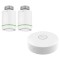 Kit Home Gateway Smart Home + 2 x Termostat inteligent, comunicare wireless ZigBee, EZVIZ CS-T55-A3-A(kit)