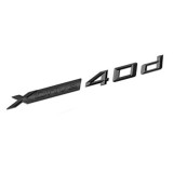 Emblema XDrive 40d negru, pentru BMW