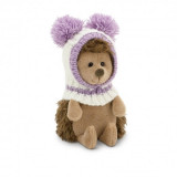 Fluffy, ariciul cu caciulita alb-violet, din plus, 15cm, Orange Toys