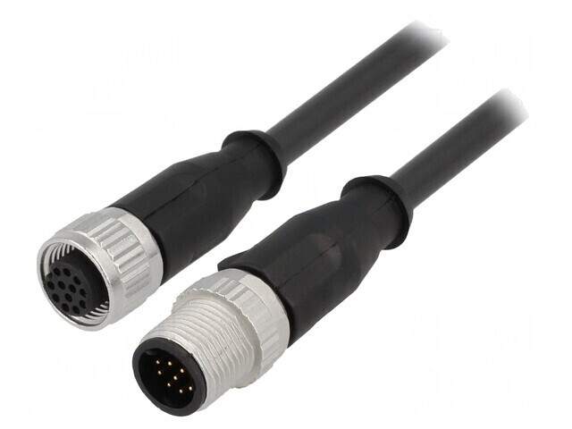 Cablu Senzori Automatizări M12-M12 5m Mufă