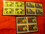 Serie Liechtenstein 1968 - Povesti , 3 valori in blocuri de 4val.