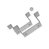 Picior sprijin Carpoint pentru remorca auto, 2 bucati, cu clema fixare, diametru 48mm si lungime 70cm , metal AutoDrive ProParts