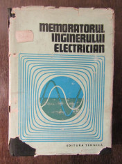 MEMORATORUL INGINERULUI ELECTRICIAN foto