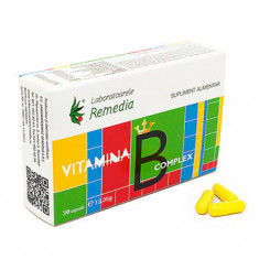 Vitamina B complex, 30cps, Remedia